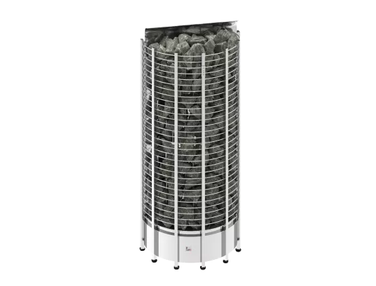 SAWO Электрическая печь TOWER вертикальная, пристенная, 18 кВт, TH9-180NS-WL, выносной пульт (пульт и блок мощности докупаются отдельно)