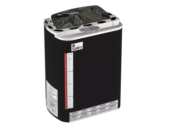 SAWO Электрическая печь PREMIUM,MINI COMBI из нержавеющей стали, 3,6 кВт, MNC-36NS-P-F, выносной пульт (пульт и блок мощности докупаются отдельно)