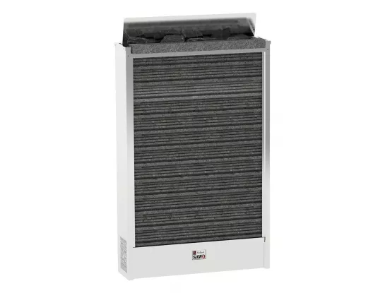 SAWO Электрическая печь Cirrus mini настенная, 5,0 кВт, нерж. сталь, талькохлорит