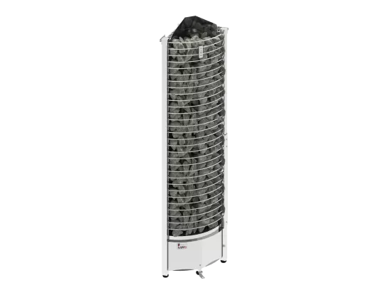 SAWO Электрическая печь TOWER вертикальная, угловые, 3 кВт, TH2-30NS-CNR, выносной пульт (пульт и блок мощности докупаются отдельно)