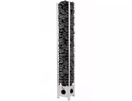 Электрическая печь SAWO TOWER TH3-35NB-P (3,5 кВт, встроенный пульт, нержавейка)