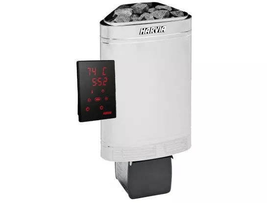 HARVIA Электрическая печь Delta D23XE, нержавеющая сталь, выносной пульт в комплекте