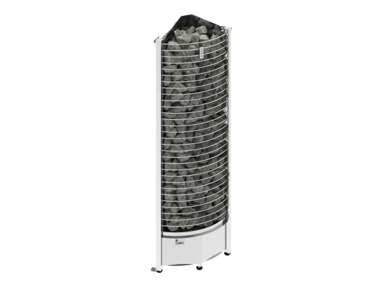 SAWO Электрическая печь TOWER угловой установки, 8 кВт, TH5-80NS-CNR, выносной пульт (пульт и блок мощности докупаются отдельно)
