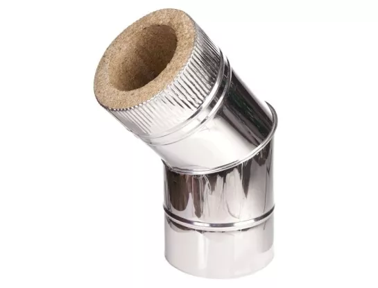 Отвод 45° Нерж AISI430 0.5 мм D=150 мм