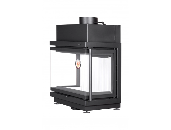 Топка АЛЬФА 700 три стекла подовая