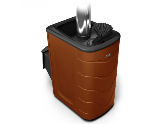 Печь для бани ГЕЙЗЕР 2014 INOX, терракота (TMF) 8-18 м3