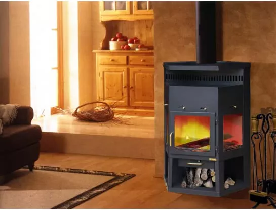 Печь-камин МЕТА Енисей