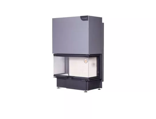 Каминная топка Экокамин ДЕЛЬТА 1000 K три стекла