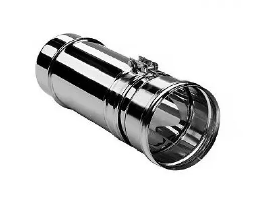 Труба телескопическая L=250, D=104, AISI 304 0,5мм