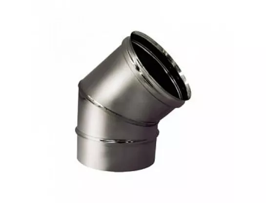 Отвод одностенный 30°, D=104, AISI 321 0,8мм