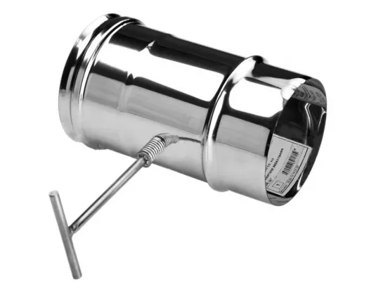 Задвижка D=130, AISI 304 0,5мм