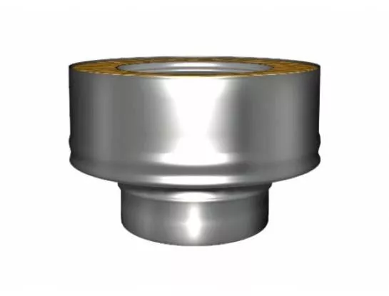 Переходник Моно-Термо, D=200/300, оцинкованный, AISI 321/ОЦ 0,5/0,5мм 