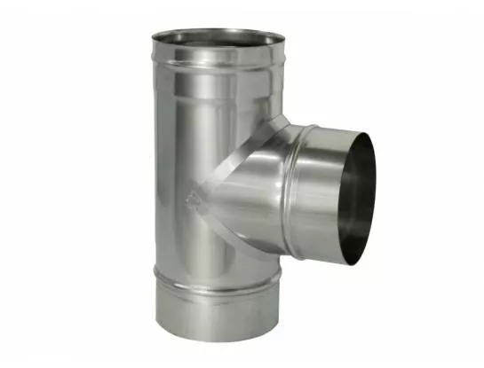 Дымок - Тройник 90° d=180, AISI 439, 0,5мм 
