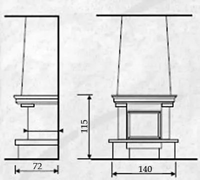 Камин Andalusia ALEXANDRA 2