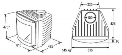 Топка KEDDY SK 204