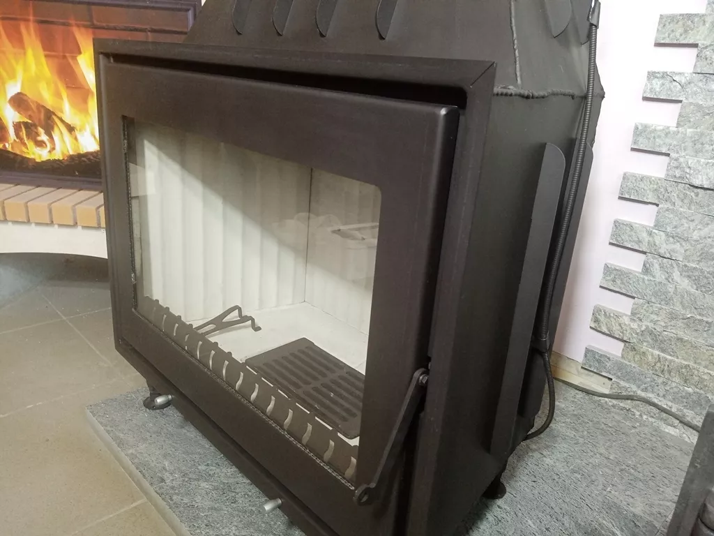 Изображение Каминная топка LK ЭЛЬБРУС 800 (литьевой шамот) 7