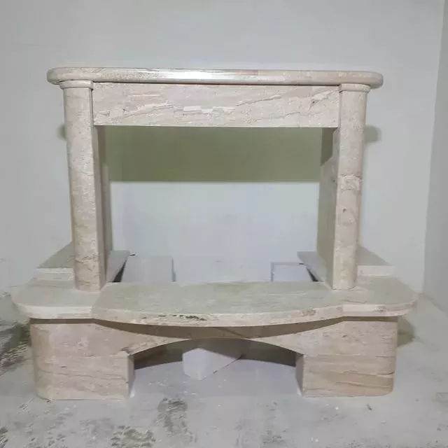 Изображение Камин из мрамора Веста 2