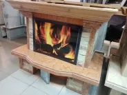 Миниатюра Камин из мрамора Вилона 3