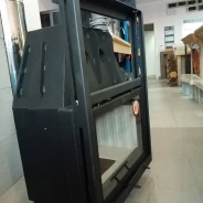 Миниатюра Каминная топка Экокамин Альфа 700 K с контргрузом 2