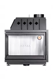 Миниатюра Каминная топка Экокамин Альфа 1000 L два стекла левая 2