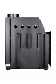 Миниатюра Каминная топка Экокамин Альфа 1000 L два стекла левая 5