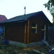 Миниатюра Установка банной печи ИзиСтим в облицовке из змеевика 3