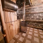 Миниатюра Установка банной печи Русь панорама 4