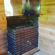 Миниатюра Установка банной печи Горыныч 3