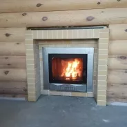 Миниатюра Установка банной печи 3