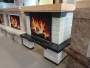 Миниатюра Камин Алексия пристенный. 3