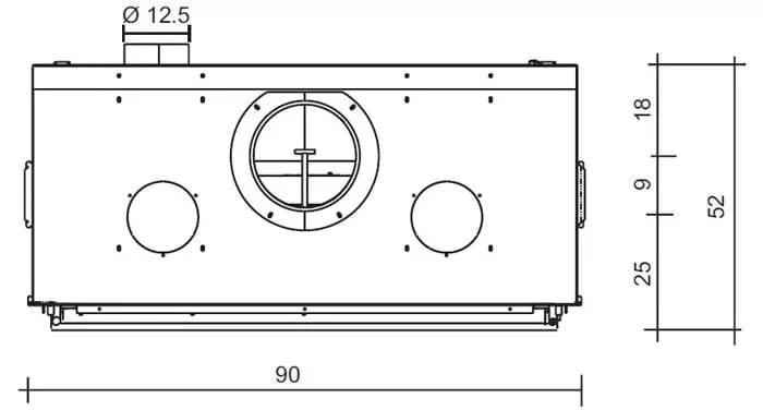 Изображение Каминная топка SCREEN 80 N EdilKamin 6