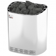 Миниатюра Электрическая печь SAWO SCANDIA SCA-80NS-Z (8 кВт, внутри оцинковка, снаружи нержавейка), выносной пульт (пульт и блок мощности докупаются отдельно) 2