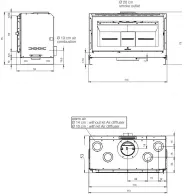 Миниатюра Каминная топка SCREEN EVO 100 EdilKamin 5