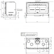 Миниатюра Каминная топка SCREEN EVO 100 EdilKamin 5