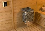 Миниатюра SAWO Электрическая печь Krios настенная, 4,5 кВт, нерж. сталь 2