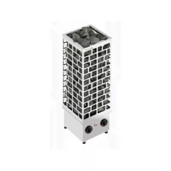 Изображение Электрическая печь SAWO Cubos CUB3-90NB-P (9 кВт, встроенный пульт управления,нержавейка) 2