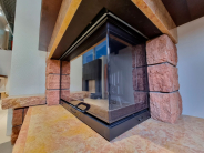 Миниатюра Каминная топка TITANO PLUS N SX единое стекло EdilKamin 2