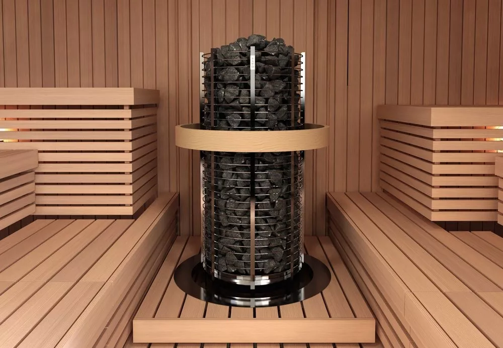 Изображение Электрическая печь SAWO TOWER TH3-60NB-P (6 кВт, встроенный пульт, нержавейка) 3