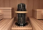 Миниатюра Электрическая печь SAWO TOWER TH3-60NB-P (6 кВт, встроенный пульт, нержавейка) 3