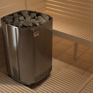 Миниатюра Электрическая печь SAWO SAVONIA SAV-105NS-Z (10,5 кВт,внутри оцинковка, снаружи нержавейка), выносной пульт (пульт и блок мощности докупаются отдельно) 3