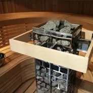 Миниатюра Электрическая печь SAWO Cubos CUB3-90Ni2-P (9 кВт, нержавейка), выносной пульт (встроенный блок мощности, пульт покупается отдельно) 3