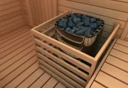 Миниатюра Электрическая печь SAWO SAVONIA SAV-90NS-Z (9 кВт,внутри оцинковка, снаружи нержавейка), выносной пульт (пульт и блок мощности докупаются отдельно) 5