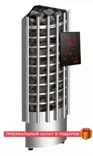 Миниатюра HARVIA Электрическая печь Glow Corner TRC70XE c цифровой панелью управления 4