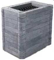 Миниатюра SAWO Электрическая печь NIMBUS COMBI NIMC-120NS-P-A, целиком из талькохлорита, с функцией АВТОДОЛИВА, выносной пульт (пульт и блок мощности докупаются отдельно) 2