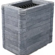 Миниатюра SAWO Электрическая печь NIMBUS COMBI NIMC-120NS-P-A, целиком из талькохлорита, с функцией АВТОДОЛИВА, выносной пульт (пульт и блок мощности докупаются отдельно) 2