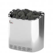 Миниатюра Электрическая печь SAWO SCANDIA SCA-60NS-Z (6 кВт, внутри оцинковка, снаружи нержавейка), выносной пульт (пульт и блок мощности докупаются отдельно) 2