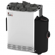 Миниатюра Электрическая печь SAWO MINI MN-23NB-Z (2,3 кВт, встроенный пульт, внутри оцинковка, снаружи нержавейка) 3