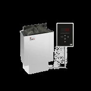 Миниатюра Электрическая печь SAWO NORDEX Mini NRMN-36Ni2-Z (3,6 кВт, внутри оцинковка, снаружи нержавейка), выносной пульт (встроенный блок мощности, пульт покупается отдельно) 4