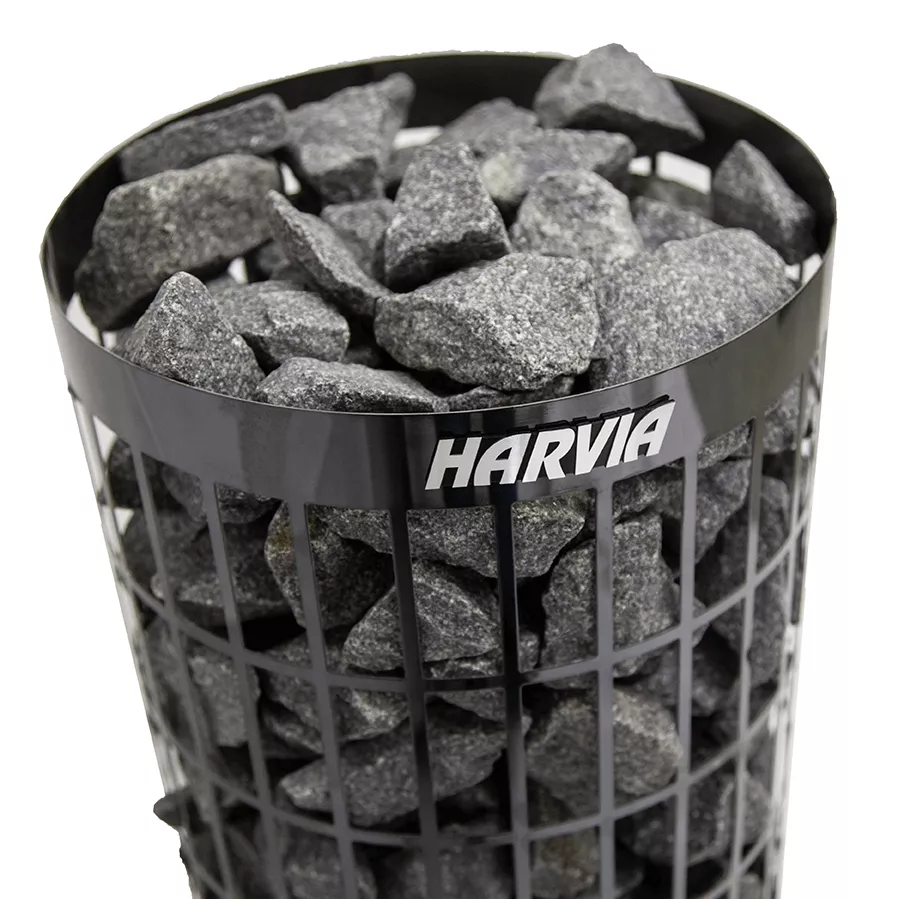Изображение HARVIA Электрическая печь CILINDRO PC70E  BLACK STEEL без пульта 2