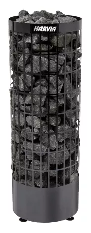 Миниатюра HARVIA Электрическая печь CILINDRO PC70E  BLACK STEEL без пульта 4